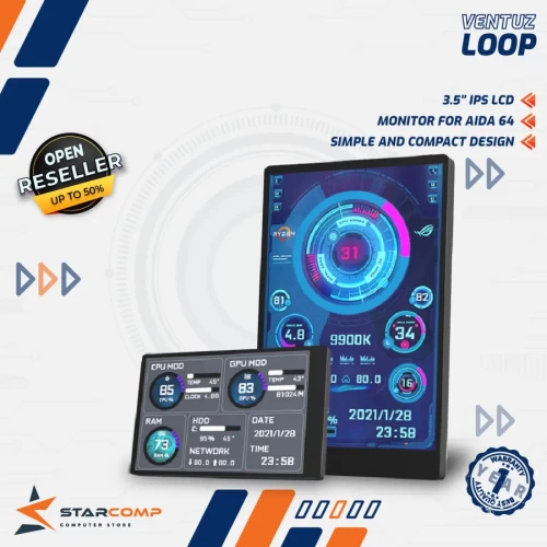 VENTUZ LOOP 3.5" IPS LCD