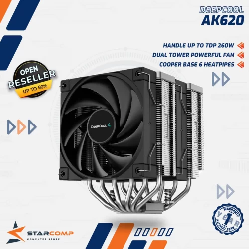 DEEPCOOL AK620 DUAL TOWER