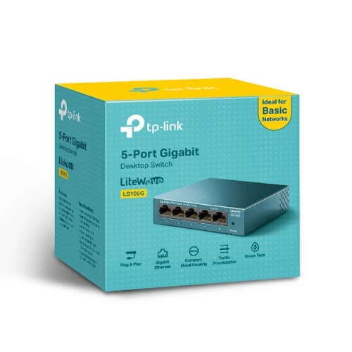 TP-LINK 5 PORT LS105G GIGABIT