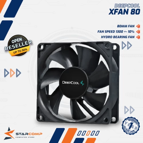 DEEPCOOL XFAN 80 BLACK 8CM