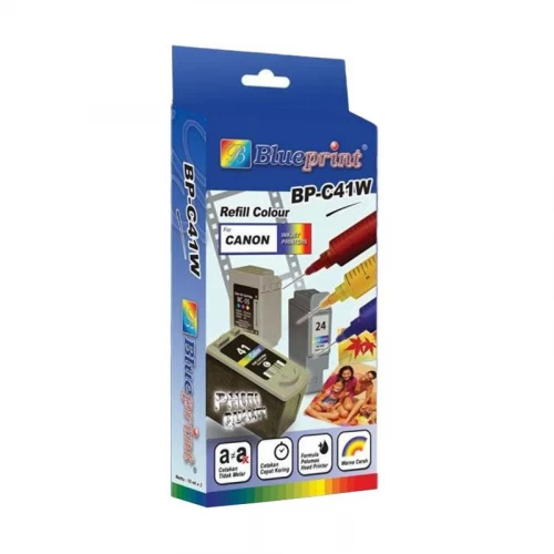 BLUEPRINT C02W / C41W TINTA SUNTIK REFILL WARNA PRINTER CANON
