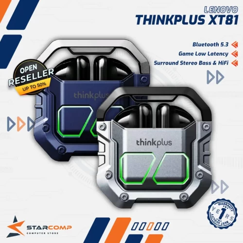 THINKPLUS LENOVO XT81 BLUETOOTH GAMING LOW LATENCY