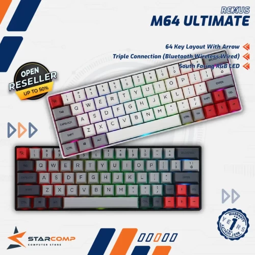 REXUS DAXA M64 ULTIMATE WIRELESS
