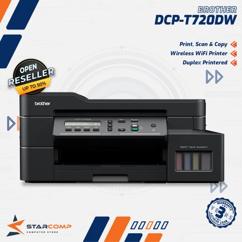 BROTHER DCP-T720DW MULTIFUNCTION WIFI DUPLEX ADF
