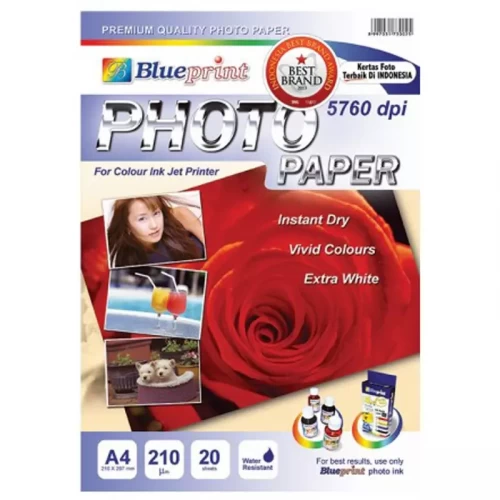 BLUEPRINT BP-GPA190 GLOSSY PHOTO PAPER A4 190GSM