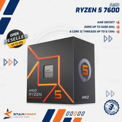 AMD RYZEN 5 7600