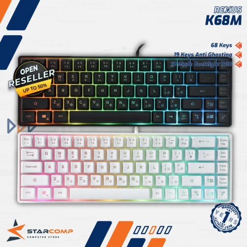REXUS BATTLEFIRE K68M  RGB