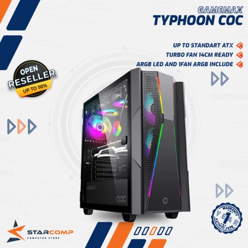 GAMEMAX TYPHOON COC SYSTEM TURBO FAN