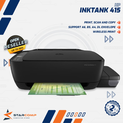 HP 415 INK TANK ALL IN ONE WIRELESS