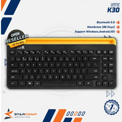 NYK K30 MINI WIRELESS BLUETOOTH MULTI DEVICE